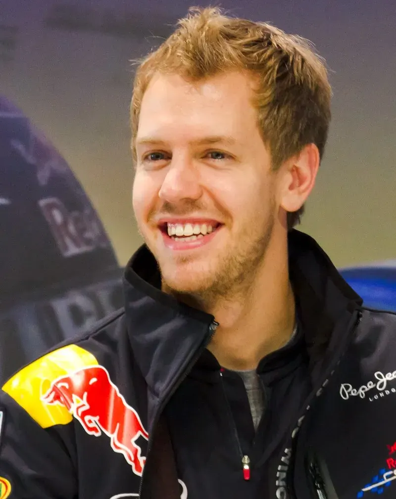 La carte Sebastian Vettel