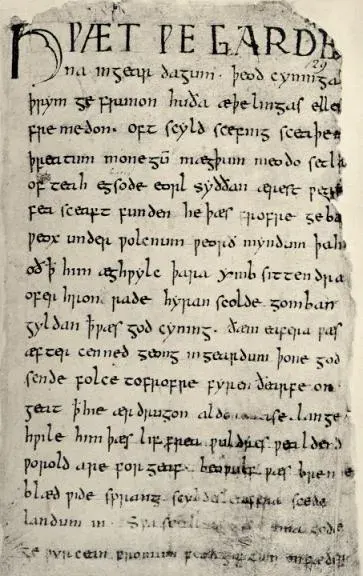 The Old English card