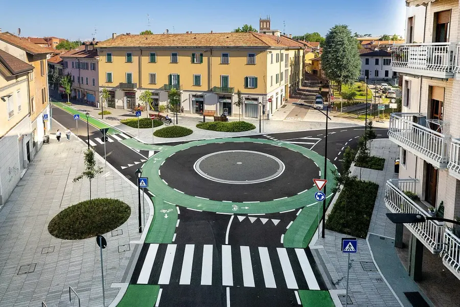 La carte Novate Milanese