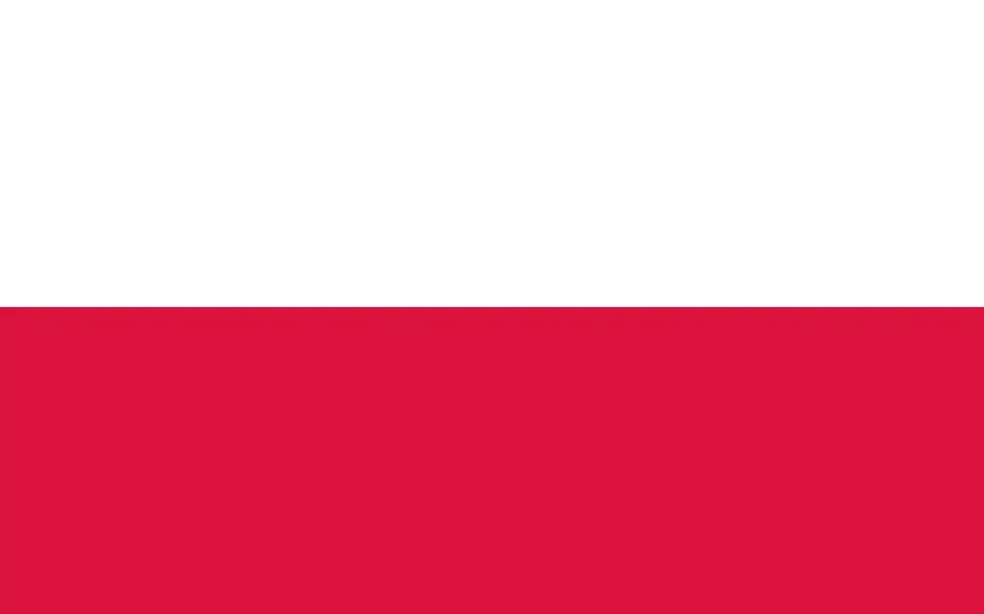 The Flag of Poland card