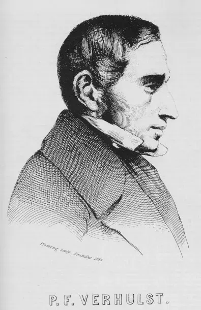 La carte Pierre François Verhulst