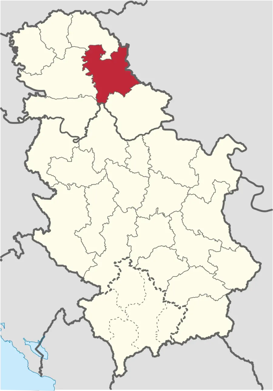 The Central Banat District card