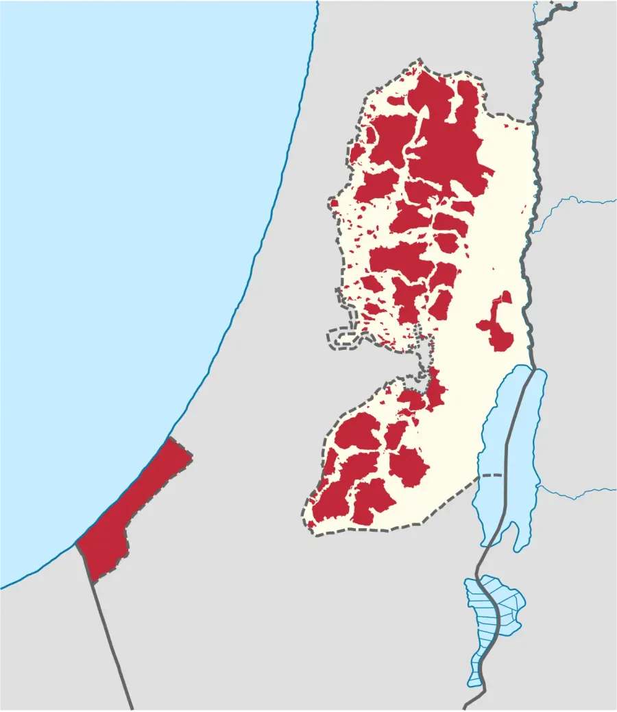 The Palestinian Authority card