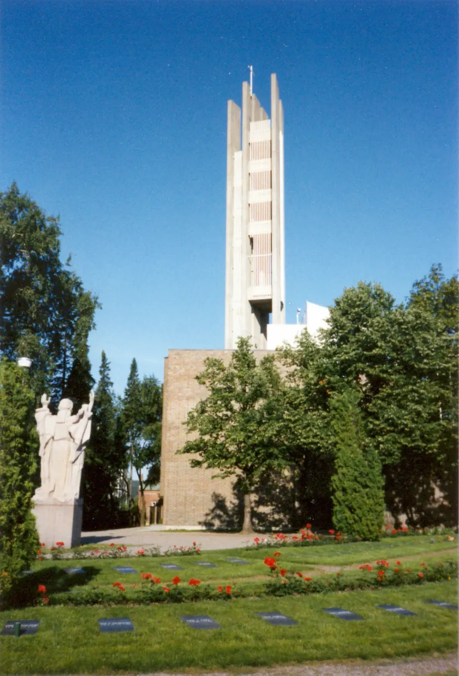 La carte Église de la Croix à Lahti