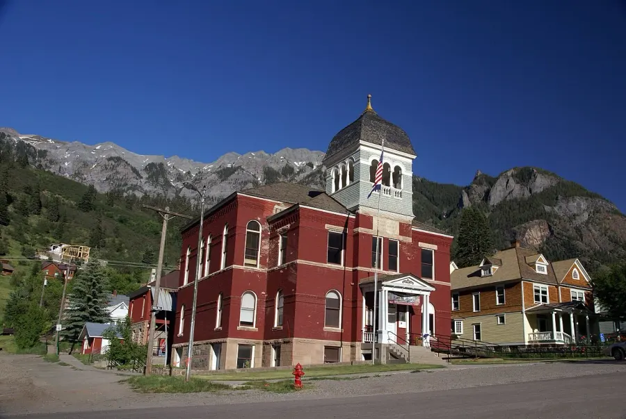 The Ouray County, Colorado card