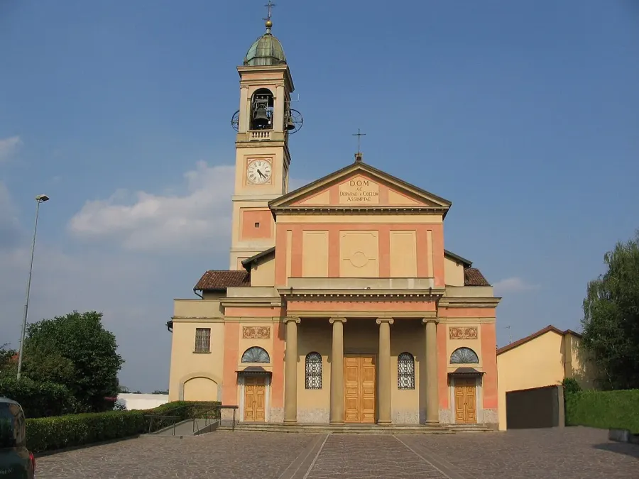 La carte Paderno d'Adda