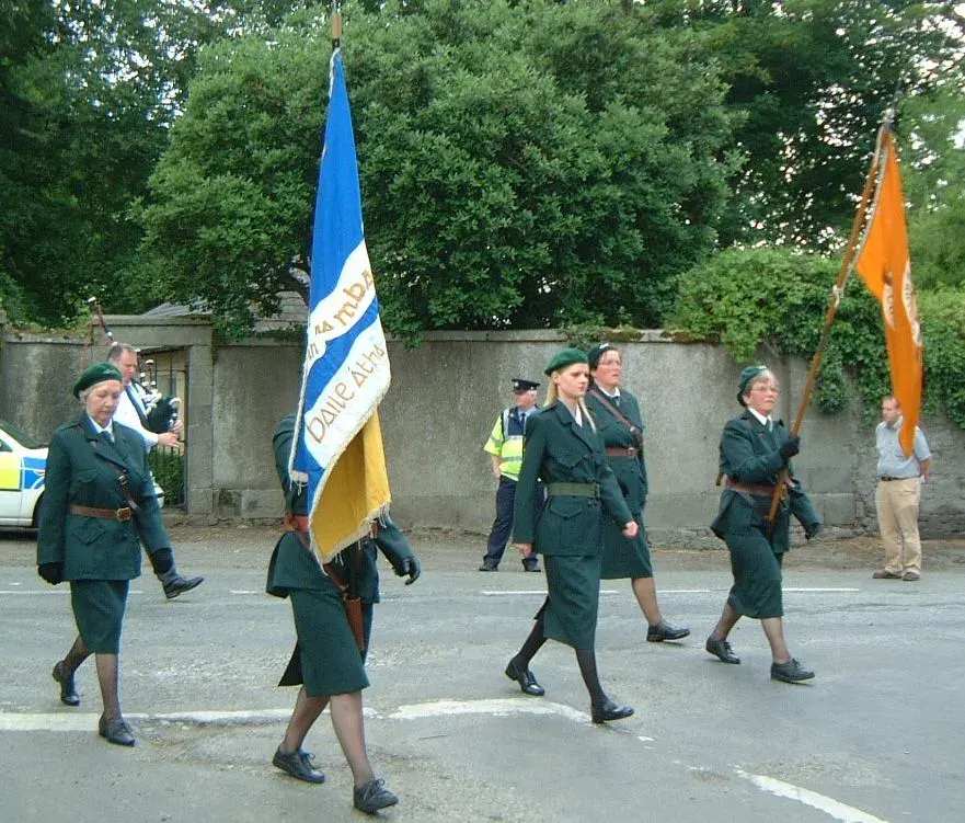 La carte Cumann na mBan