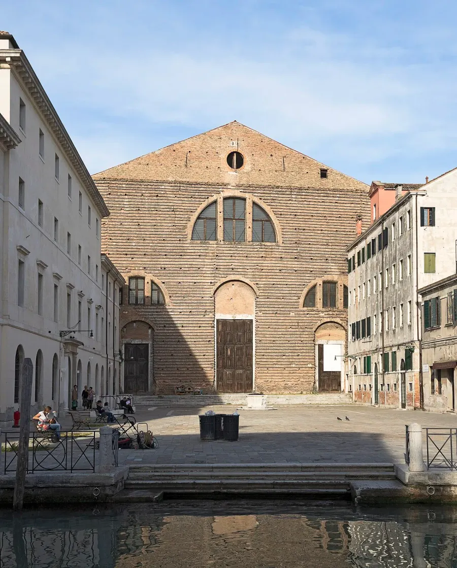 La carte Église San Lorenzo de Venise