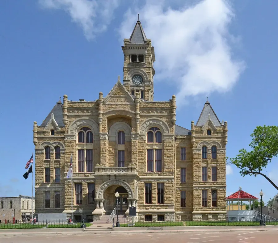 La carte Hallettsville