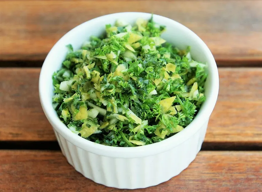 The Gremolata card