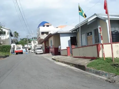 La carte Morant Bay