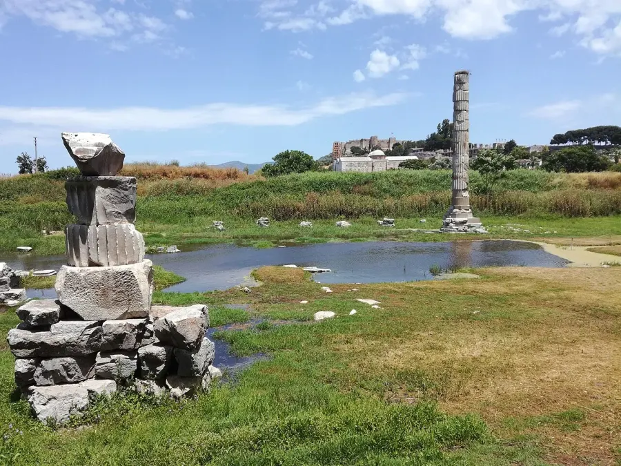The Temple of Artemis card