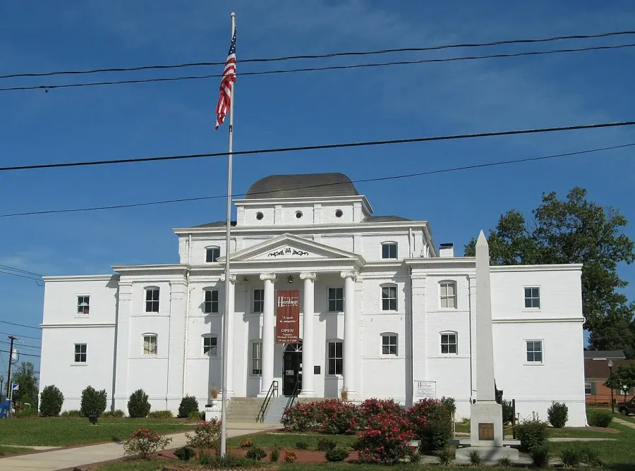 The Wilkes County, North Carolina card