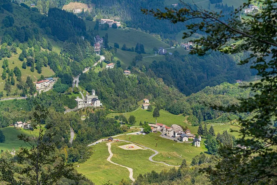 La carte Morterone