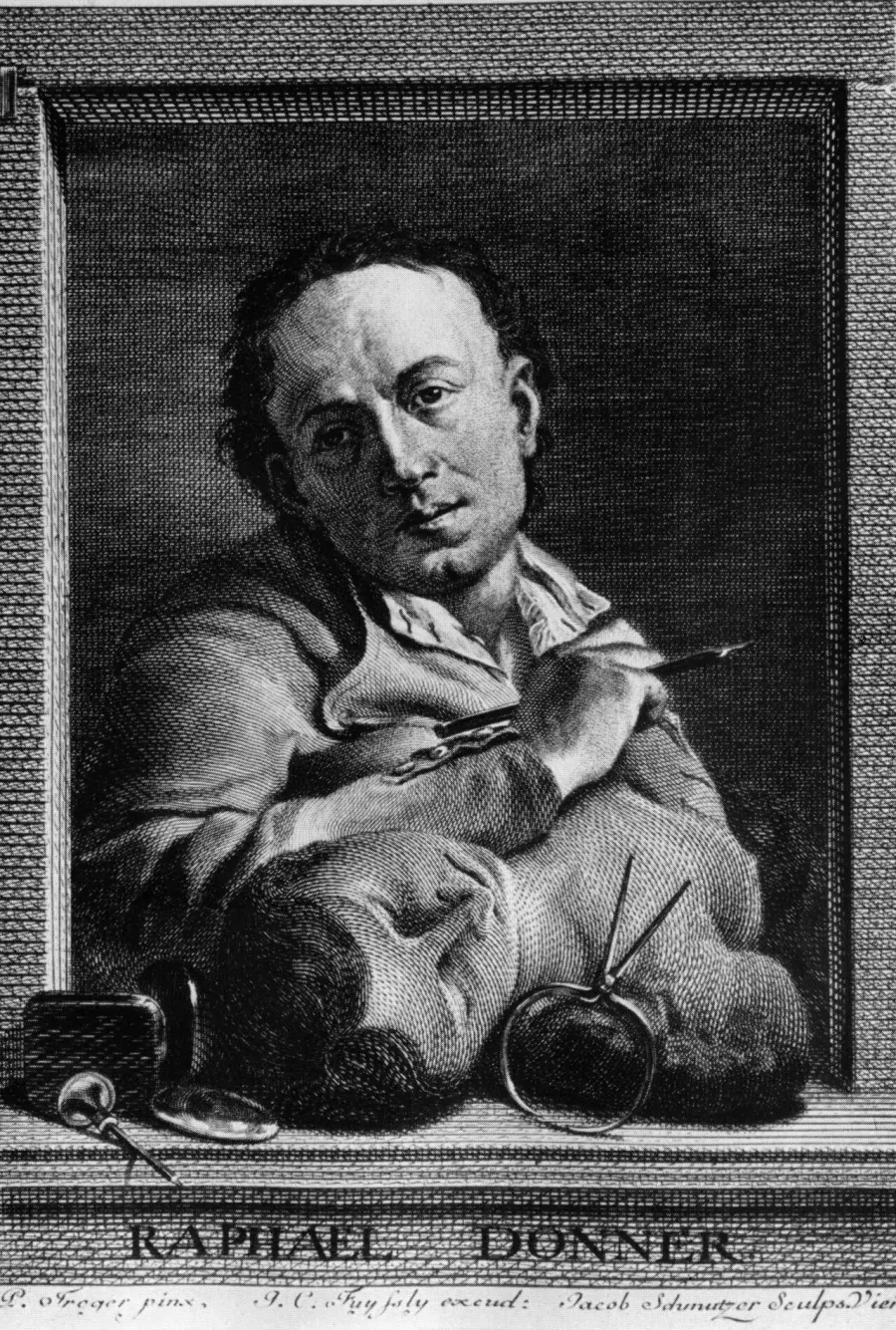 The Georg Rafael Donner card