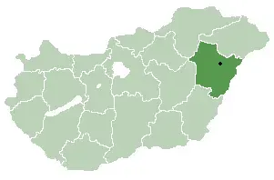 La carte Újléta