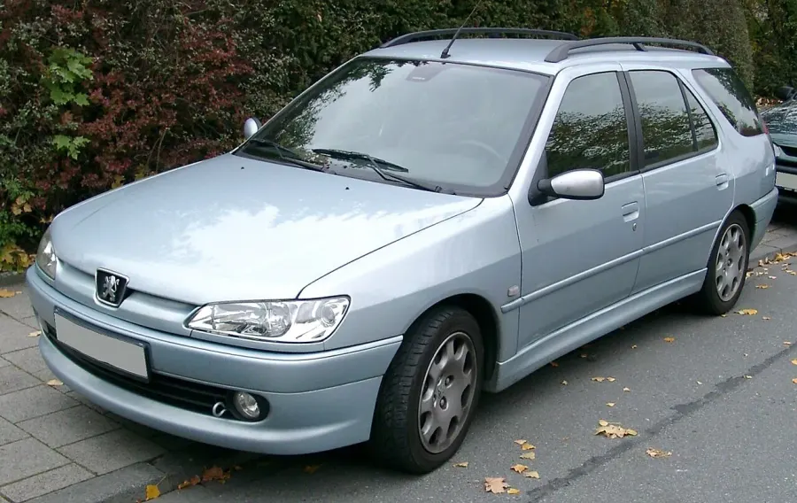 La carte Peugeot 306