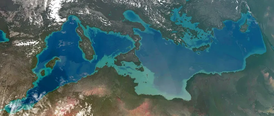 La carte Atlantropa