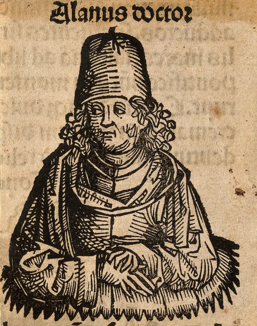 La carte Alain de Lille