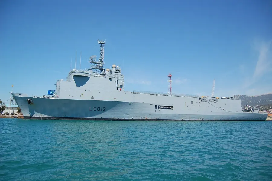 The Dock landing ship card
