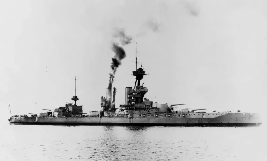 La carte HMS Marlborough