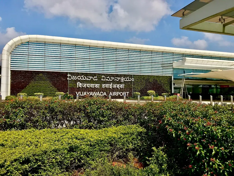 The Vijayawada Airport card