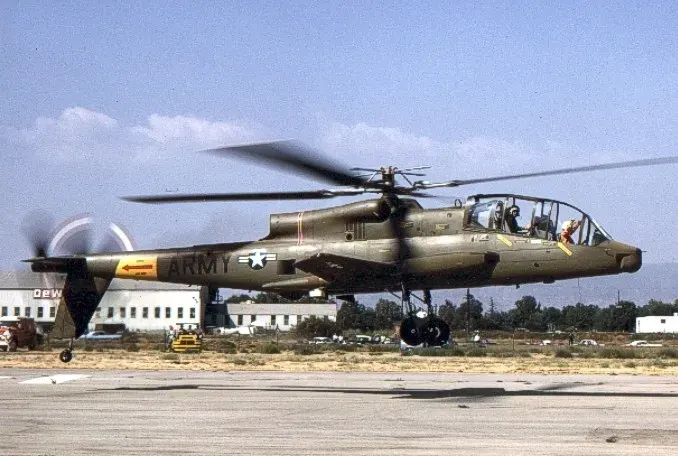La carte Lockheed AH-56 Cheyenne