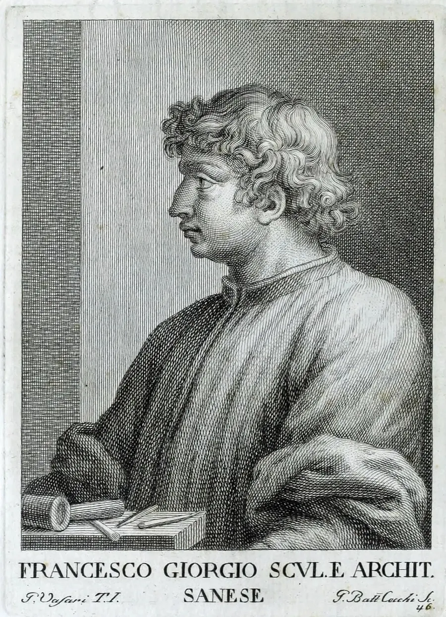 La carte Francesco di Giorgio Martini