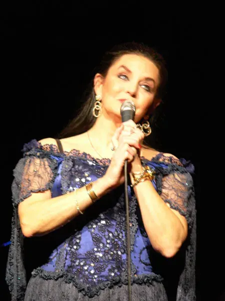 The Crystal Gayle card