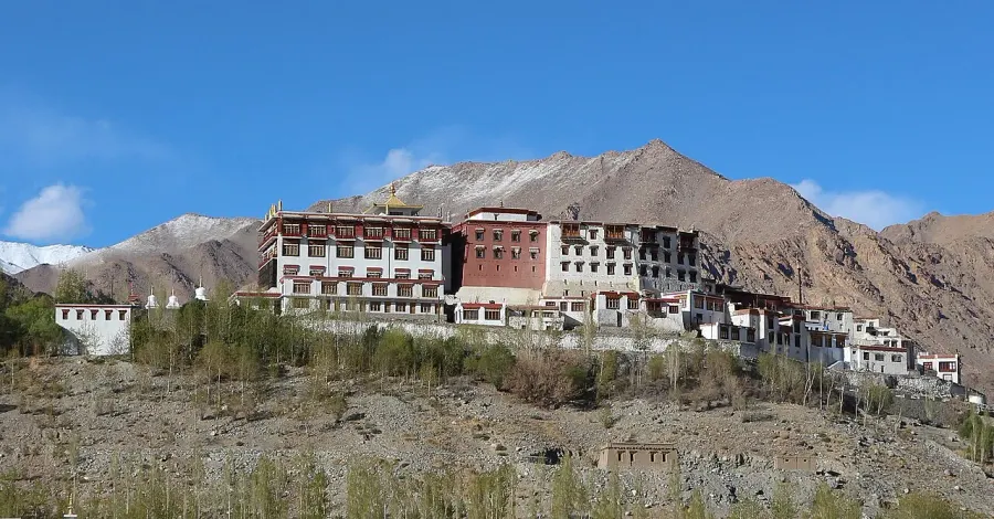 La carte Phyang Gompa