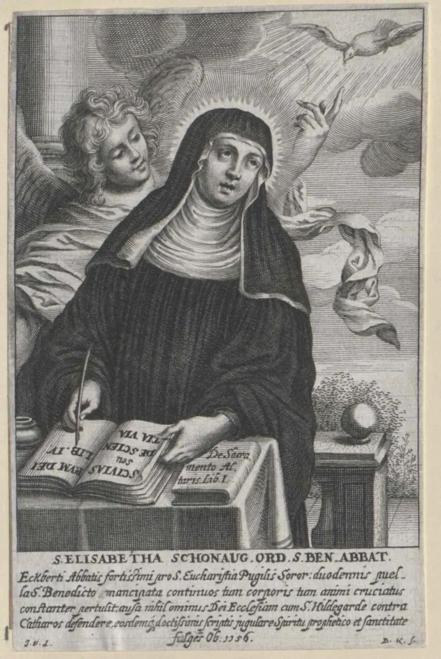 The Elisabeth of Schönau card