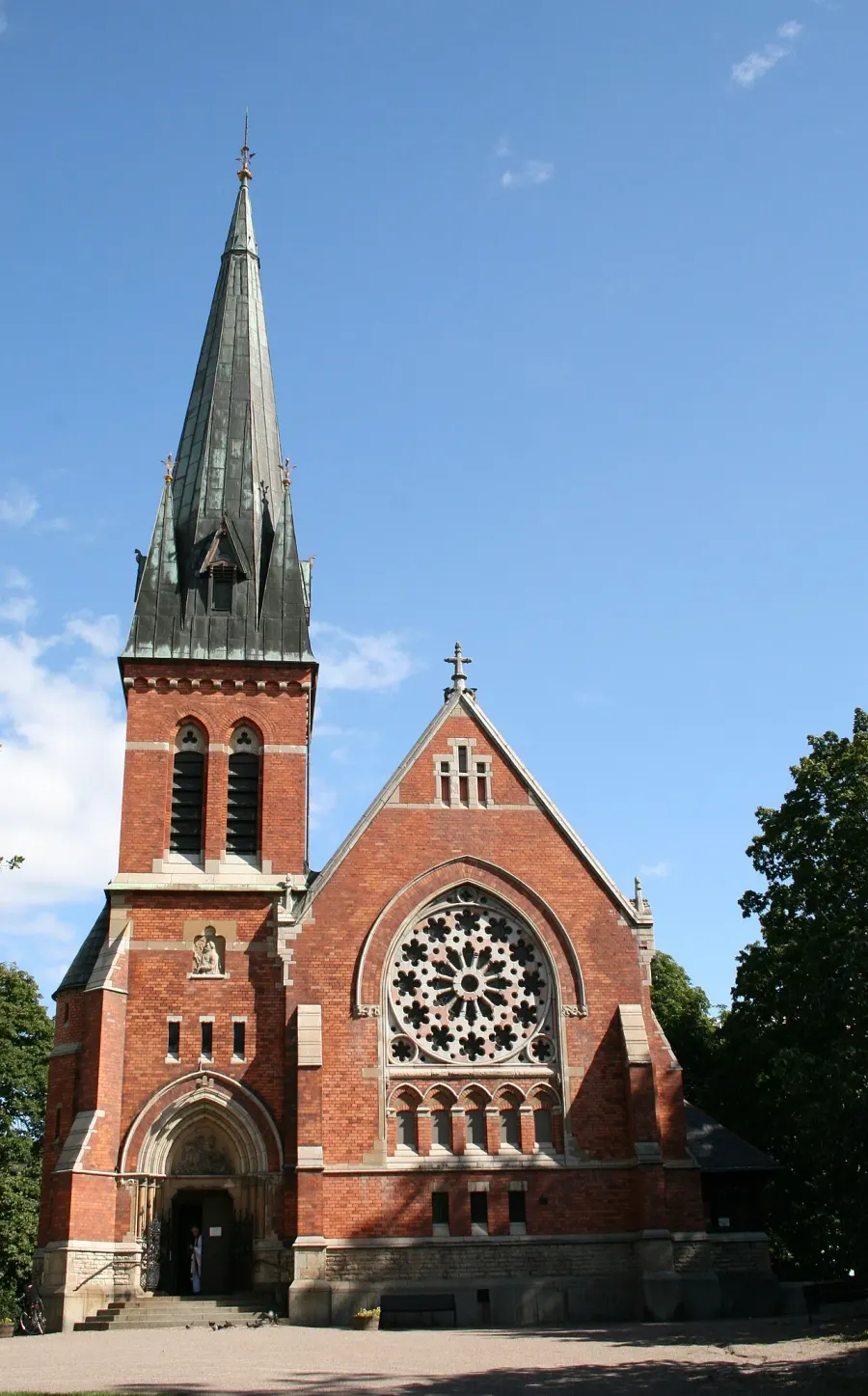 The Gustaf Adolf Church card