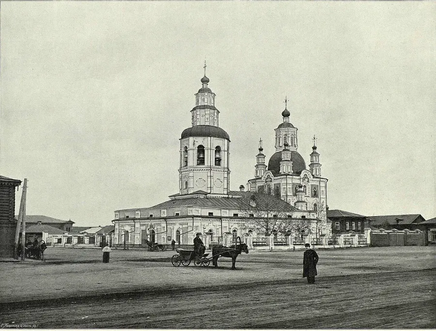 La carte Cathédrale de l'Intercession de Krasnoïarsk