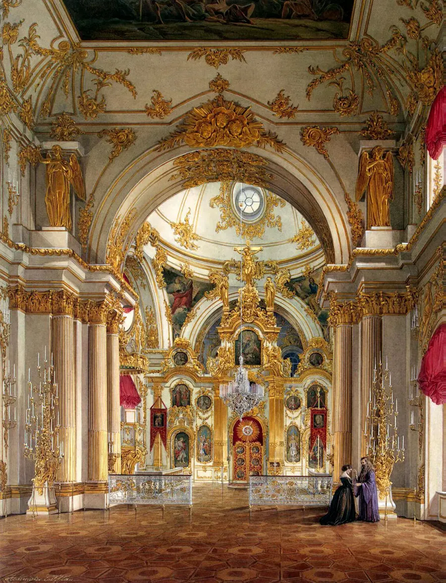 La carte Grande église du palais d'Hiver