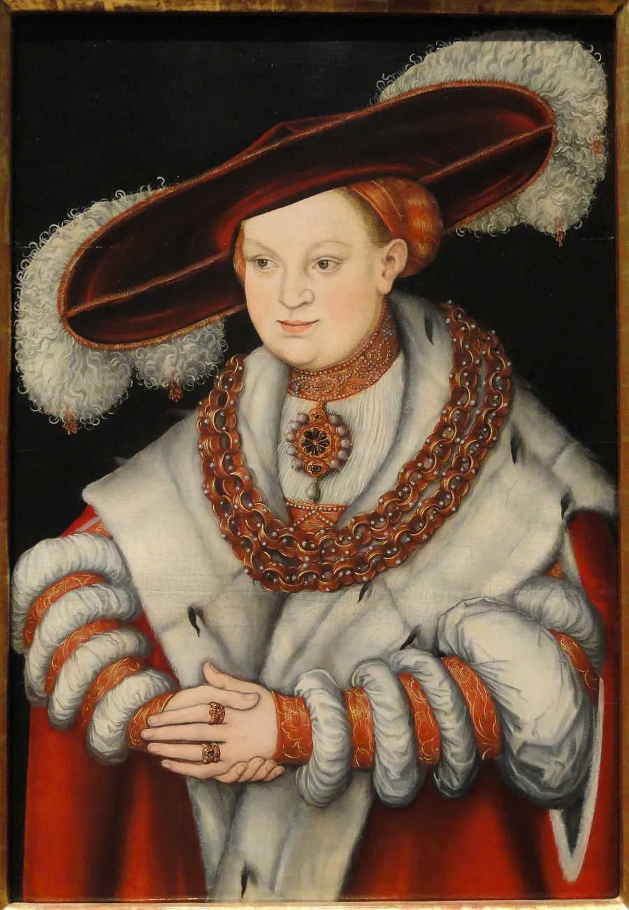 La carte Madeleine de Saxe