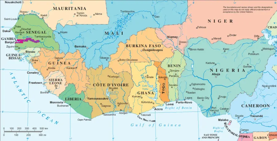 The West Africa card