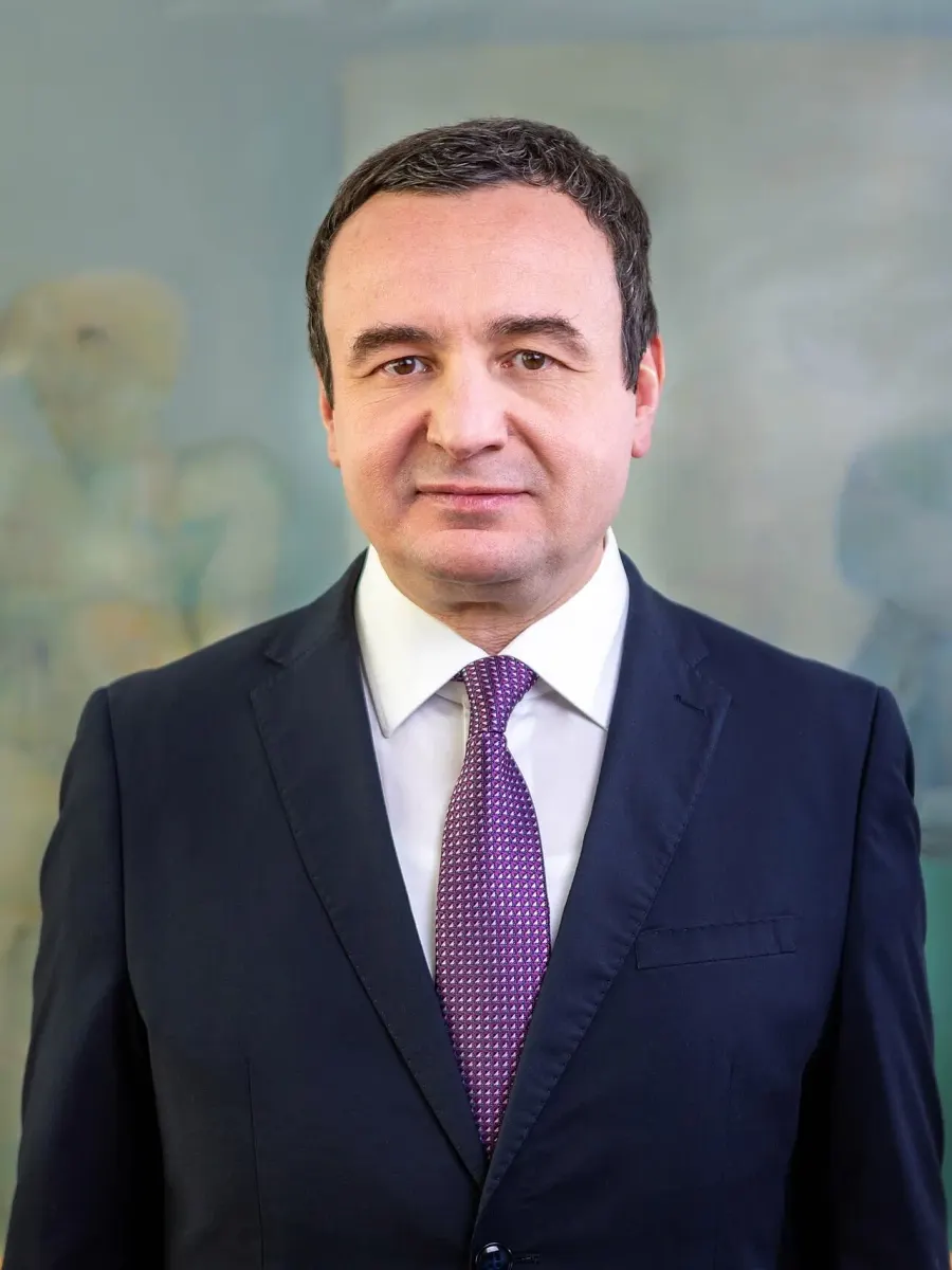 La carte Albin Kurti