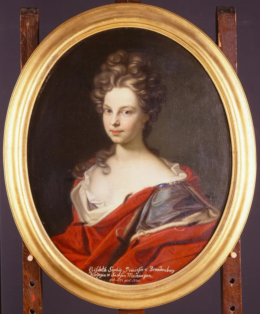 The Princess Elisabeth Sophie of Brandenburg card