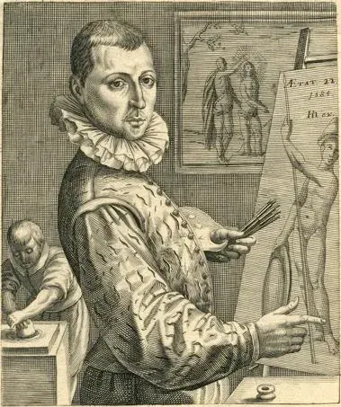 La carte Cornelis Cornelisz van Haarlem