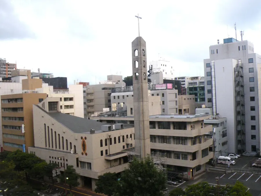 La carte Cathédrale Notre-Dame-des-Victoires de Fukuoka