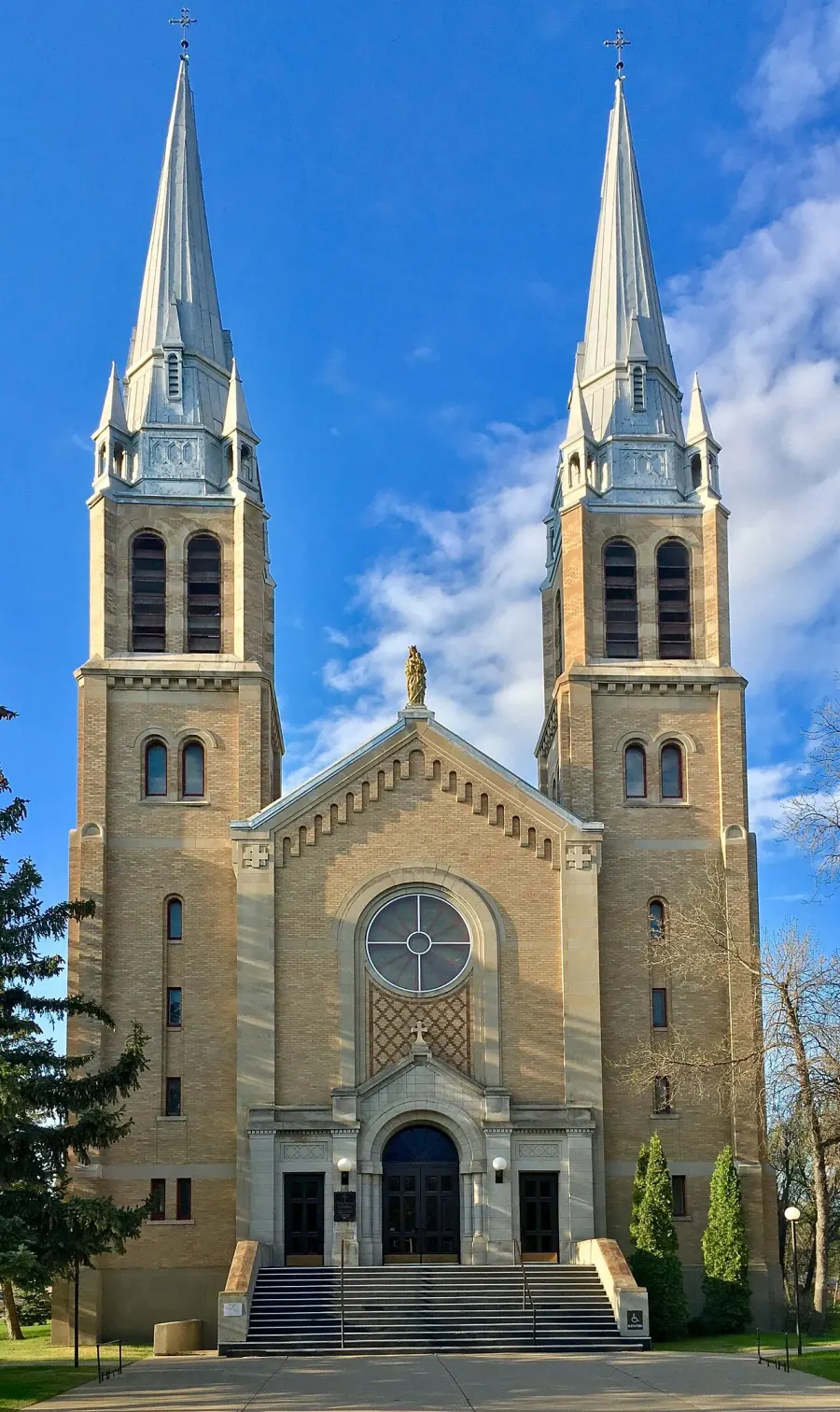La carte Cathédrale du Saint-Rosaire de Regina