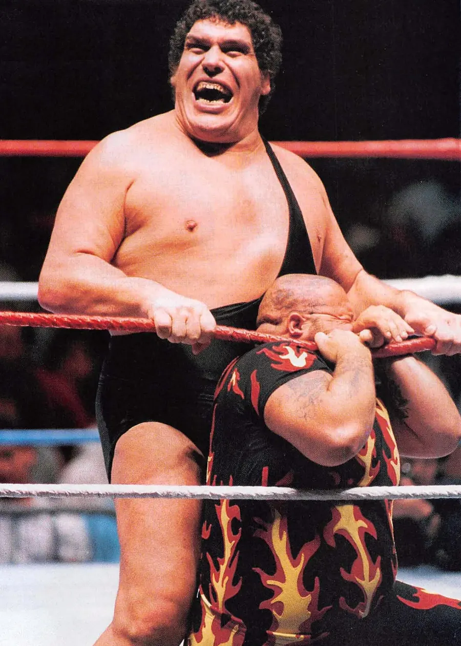 La carte André The Giant