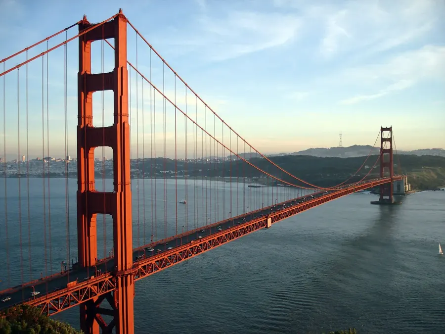 La carte Pont du Golden Gate
