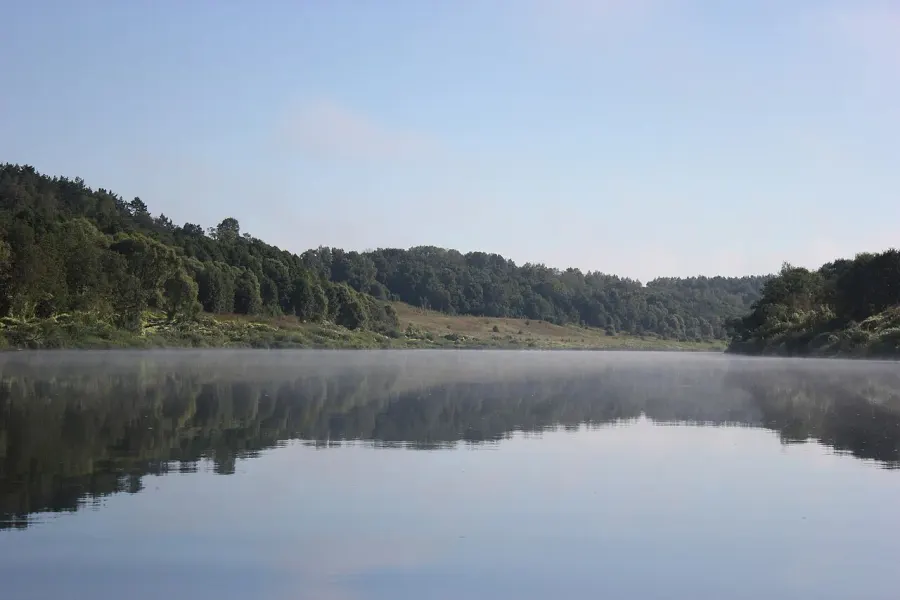 La carte Parc national de l'Ougra