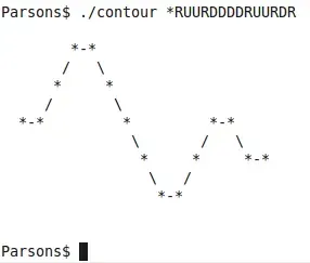 The Parsons code card