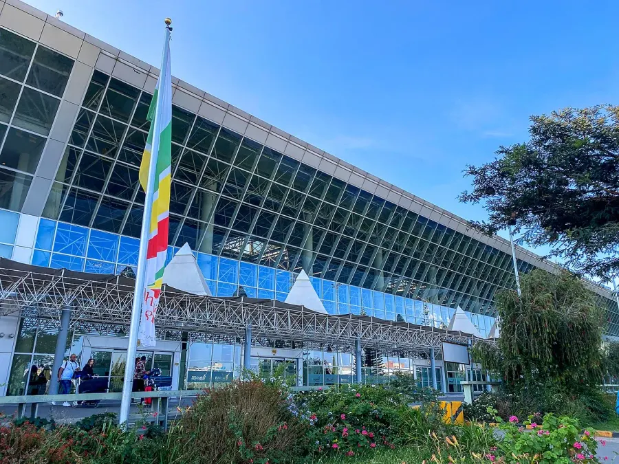 La carte Aéroport d'Addis-Abeba Bole