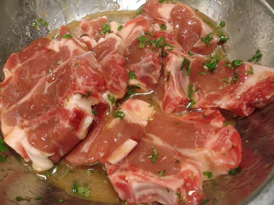 La carte Viande de chèvre