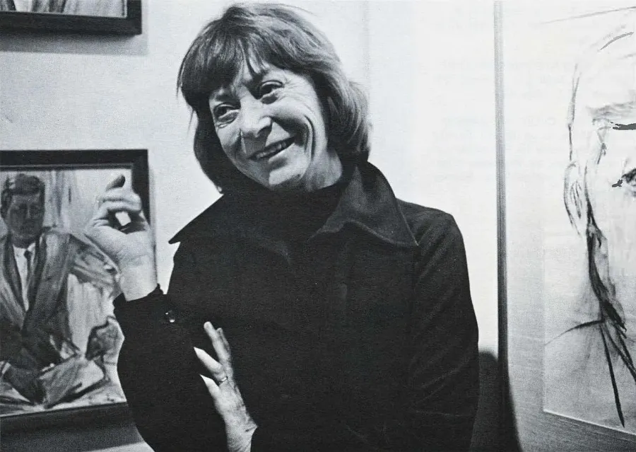 The Elaine de Kooning card