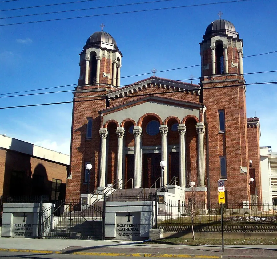 La carte Cathédrale de la Sainte-Trinité de Salt Lake City
