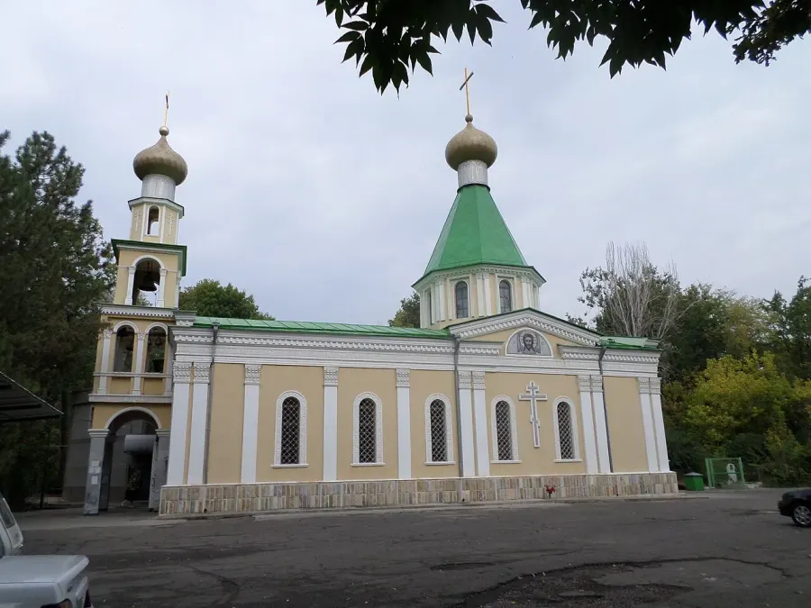 La carte Église Saint-Vladimir de Tachkent
